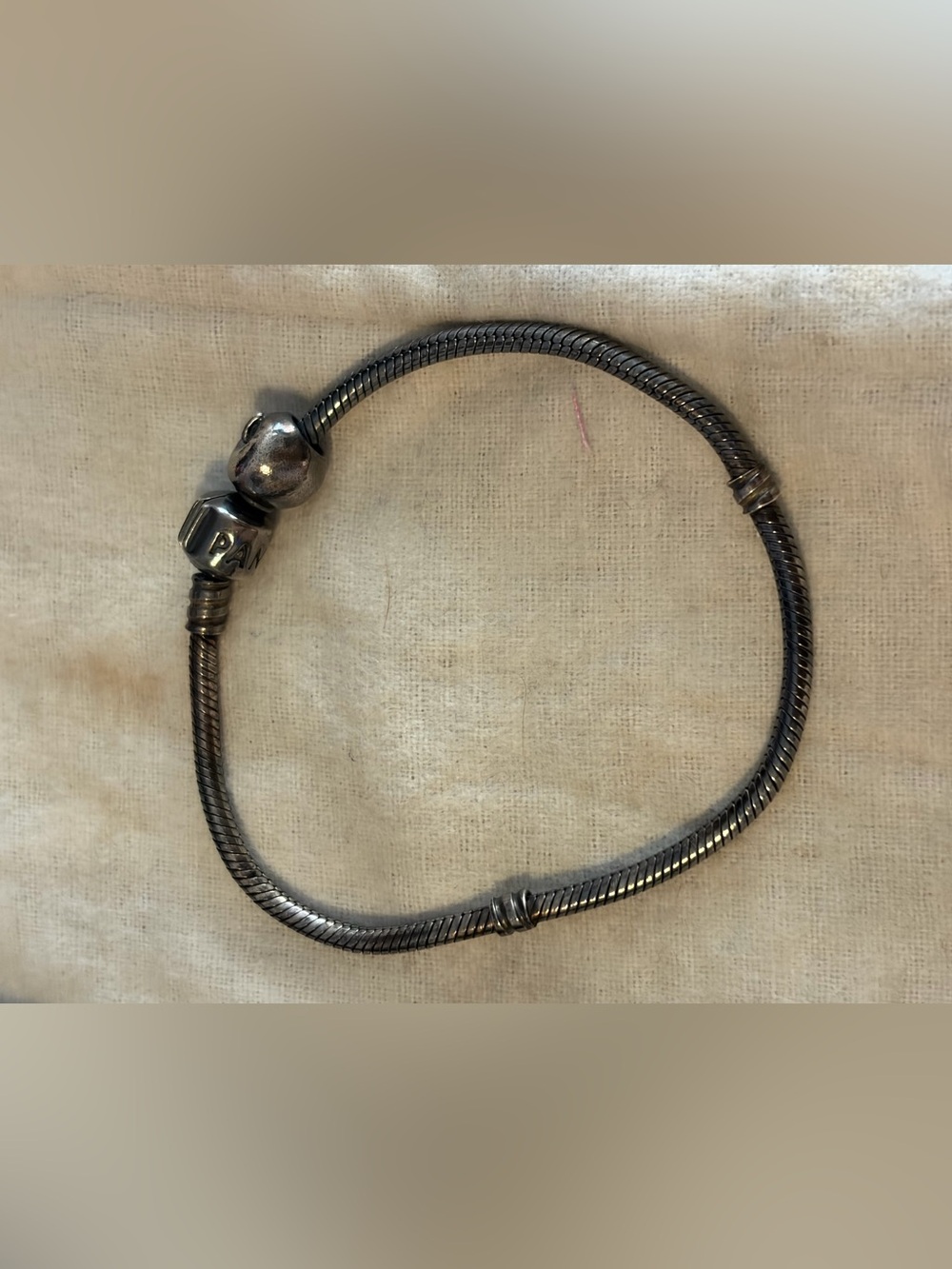 classic Pandora Moments Snake Chain Bracelet